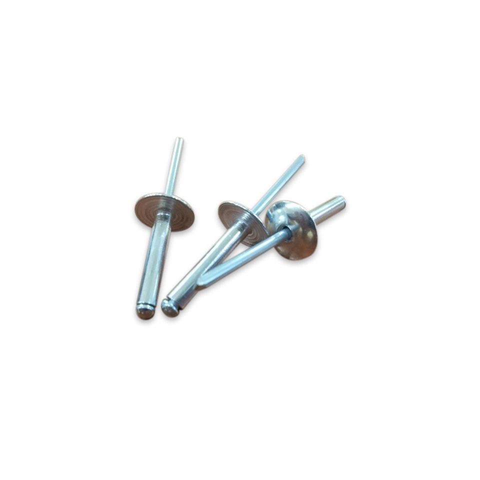 Aluminium large head rivets