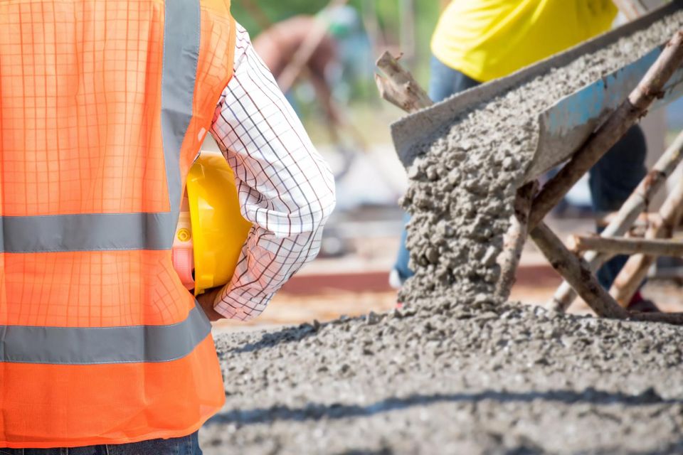 Concrete pouring