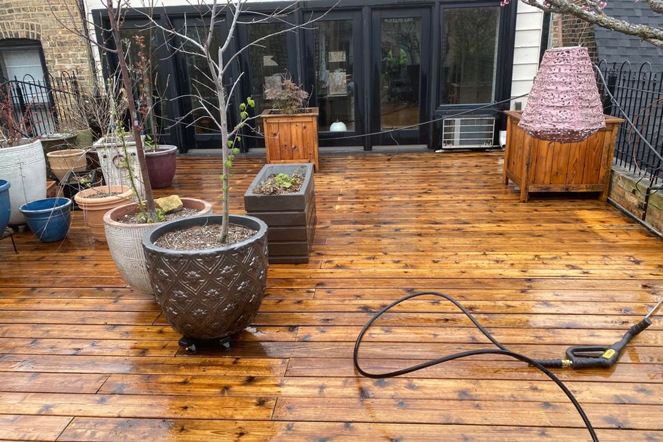 Deck clear