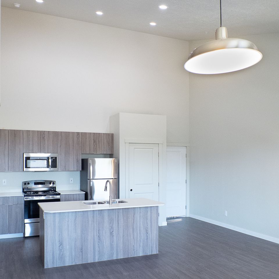 Corner   kitchen caldwell id apartment