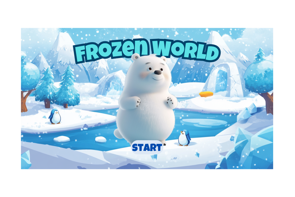Frozen world   kids interactive quiz game