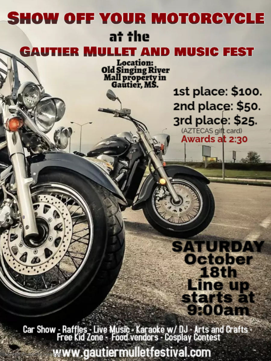 Gautier mullet fest motocycle