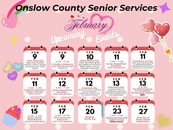Vd senior calendar