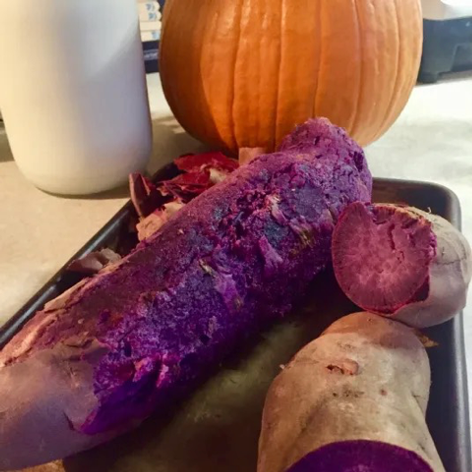 Cooked Sweet Potato 