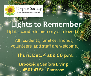 Lights to remember brookside