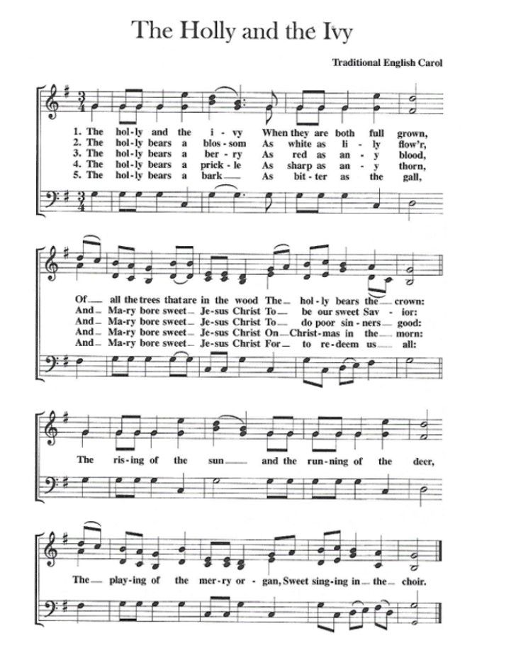 The holly and the ivy