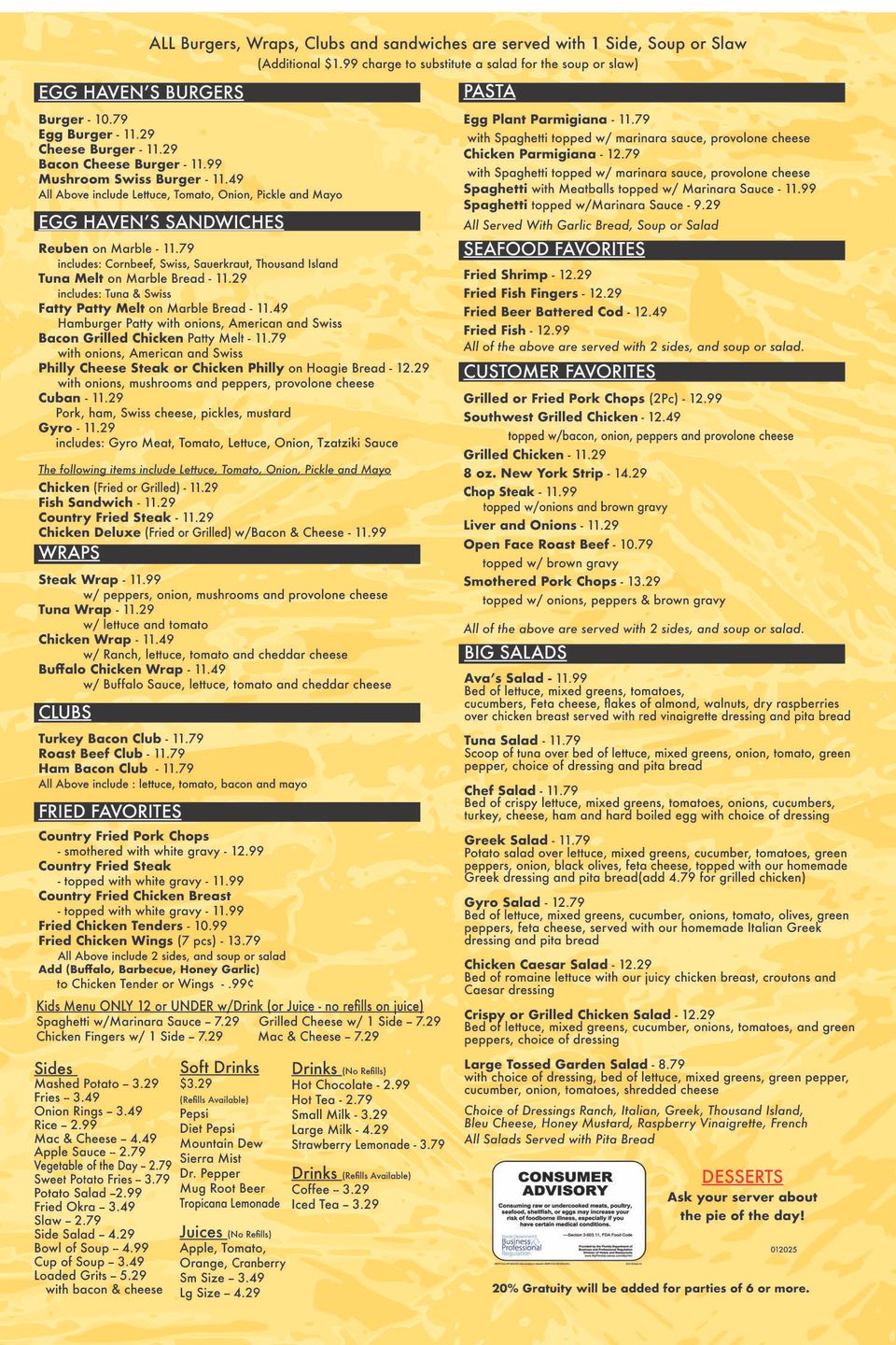 Egg haven jan 2025 revised2