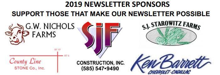2019 newsletter sponsors