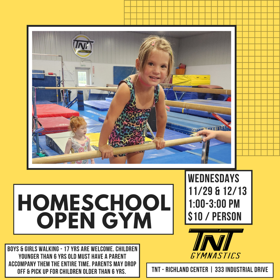 Homeschool open gyms