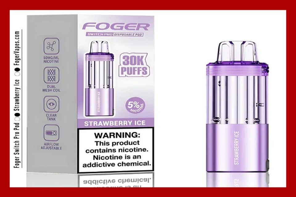 Foger Strawberry Ice Disposable Pod