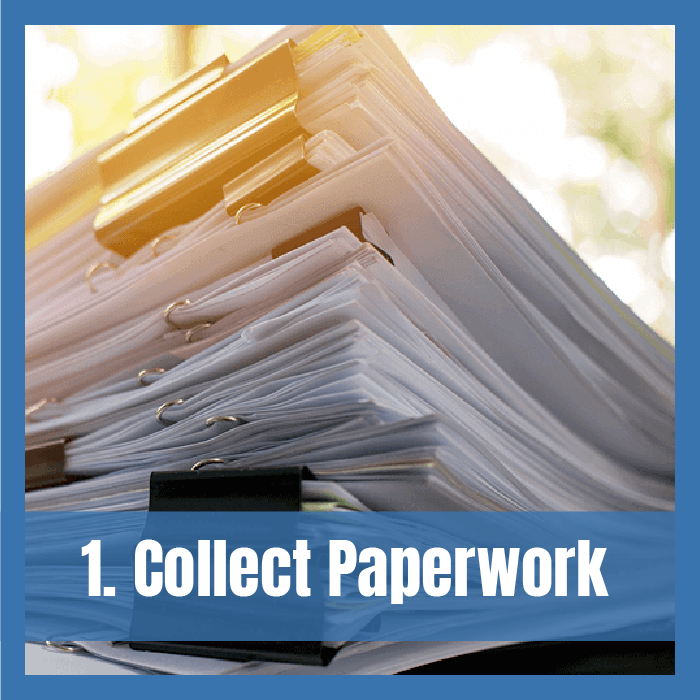 Collect paperwork winchester util
