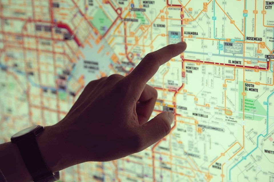 Metro map