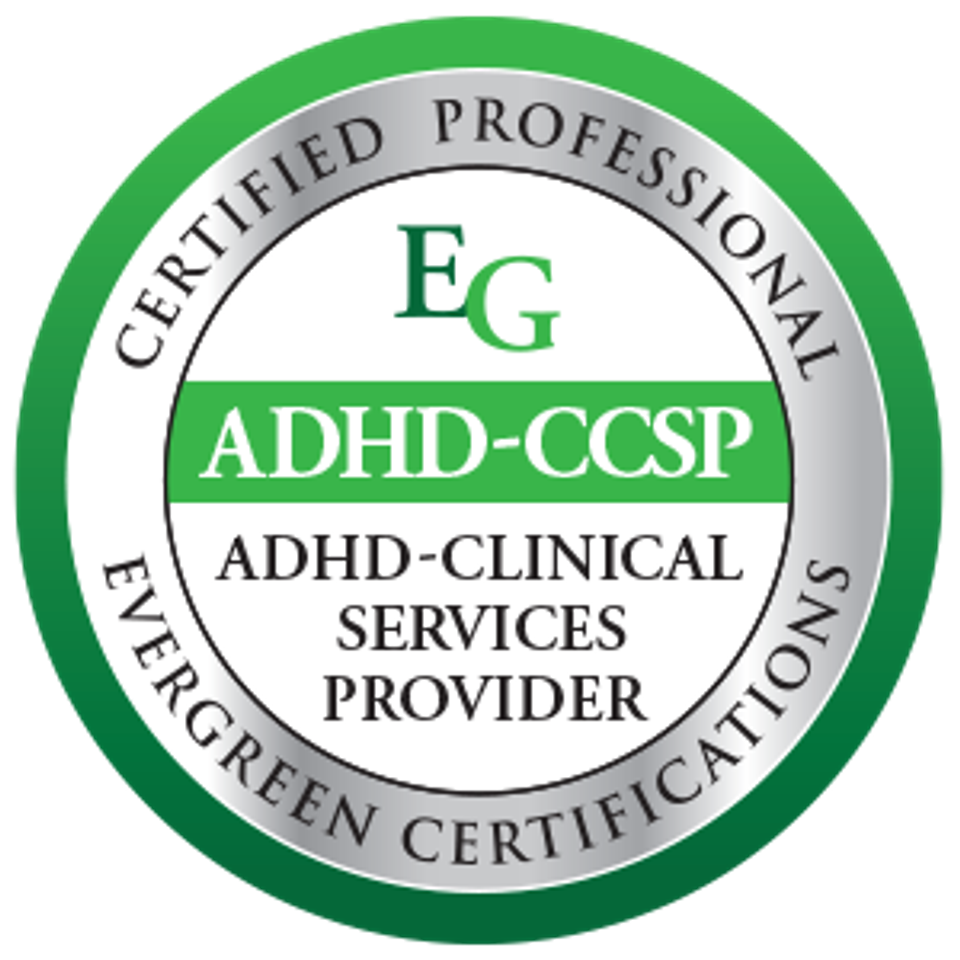 Evergreen adhd badge