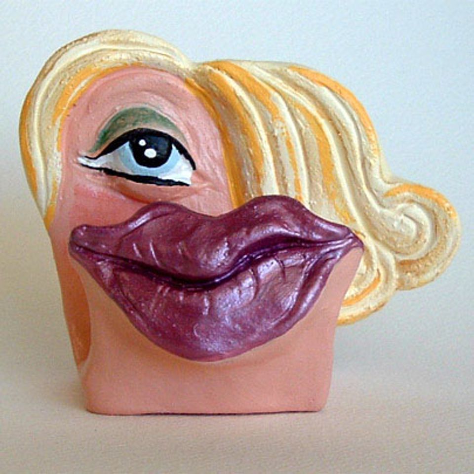Luscious lips face