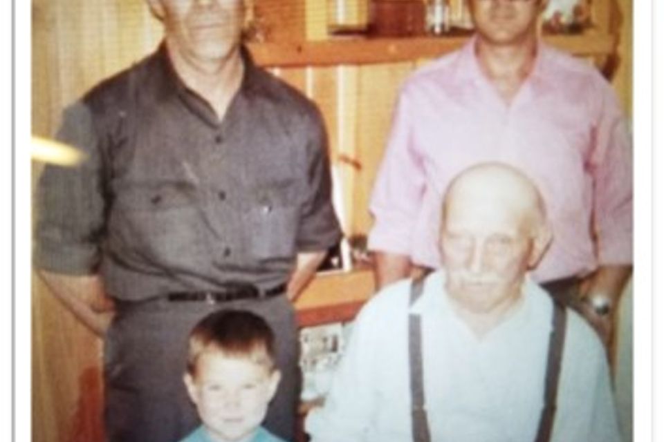 117 bennie  gerold  todd and friedrich on williams st deadwood about 1970