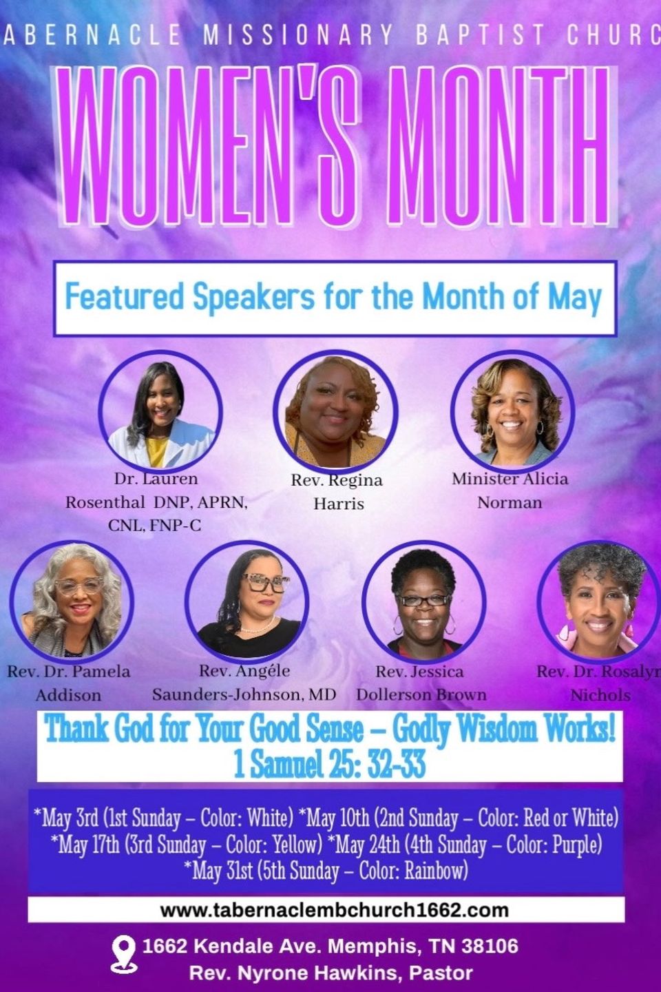 Month flyer