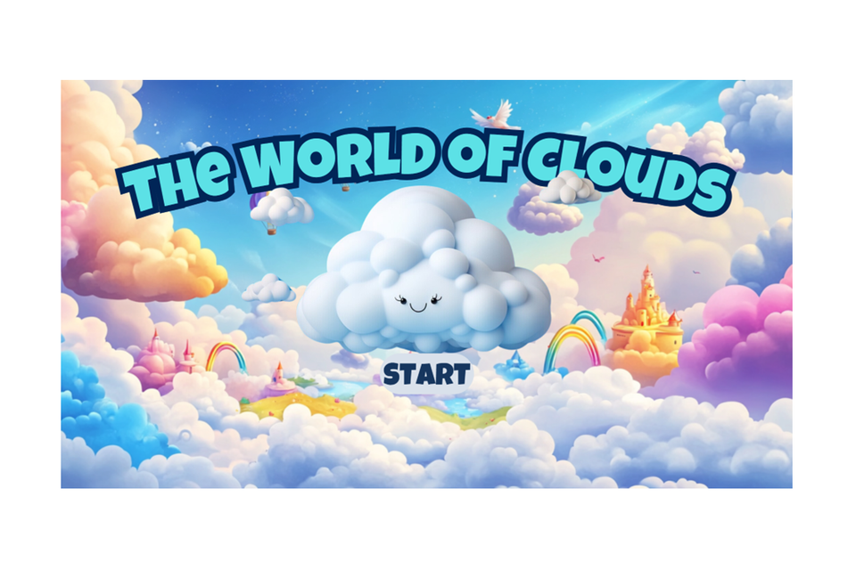 The world of clouds   kids interactive quiz game