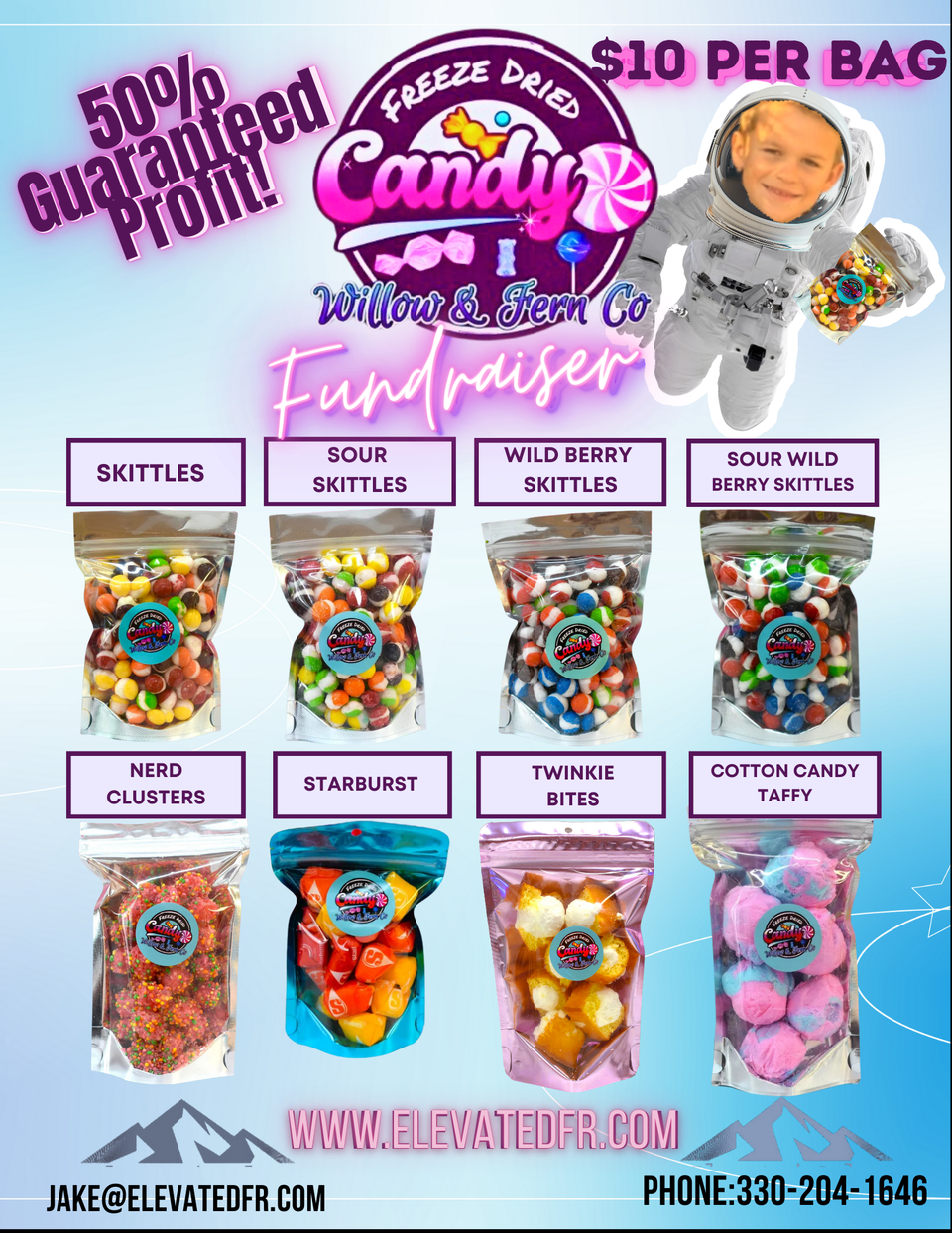 W f freeze dried order form master