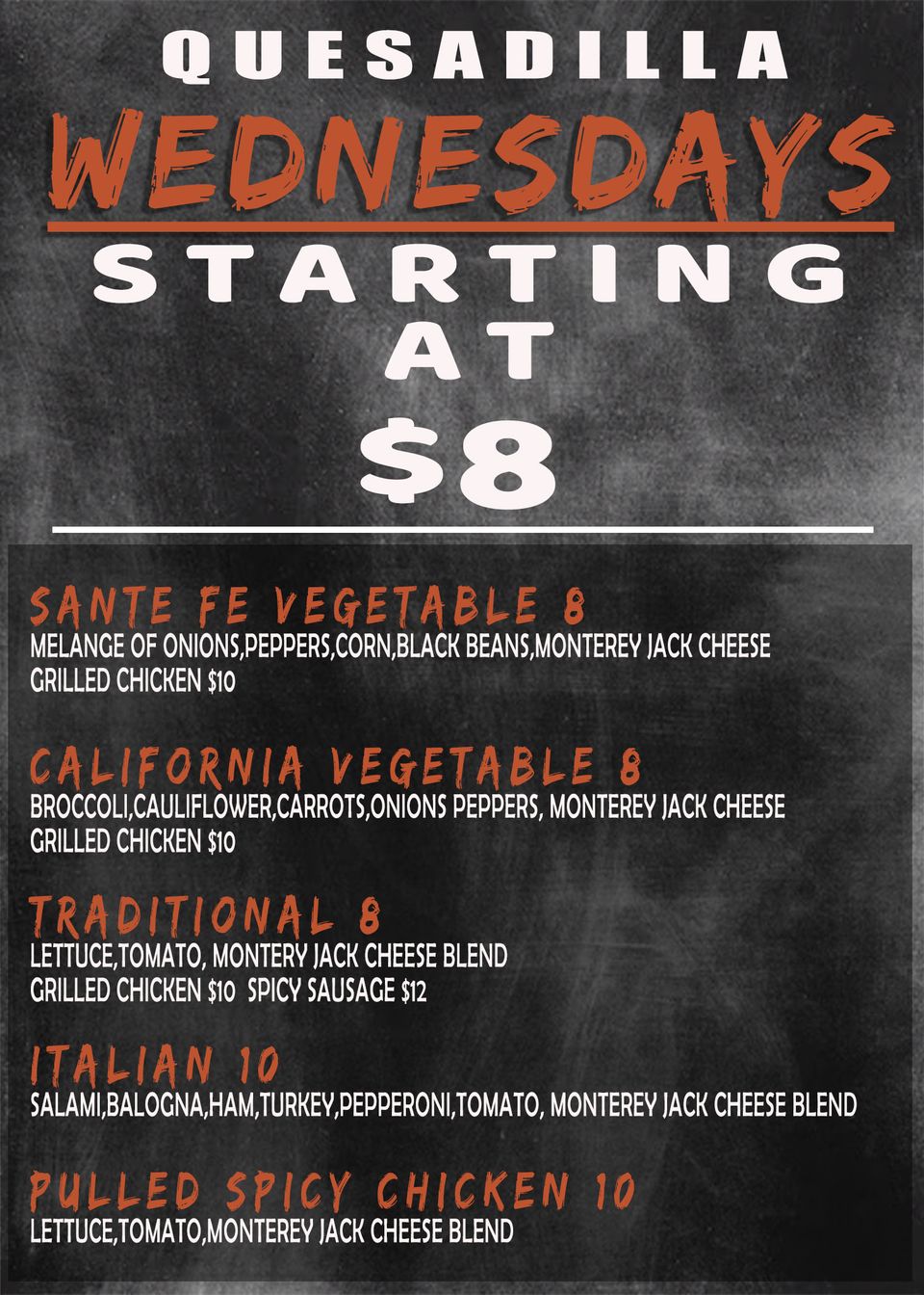 Wednesday quesadillas copy