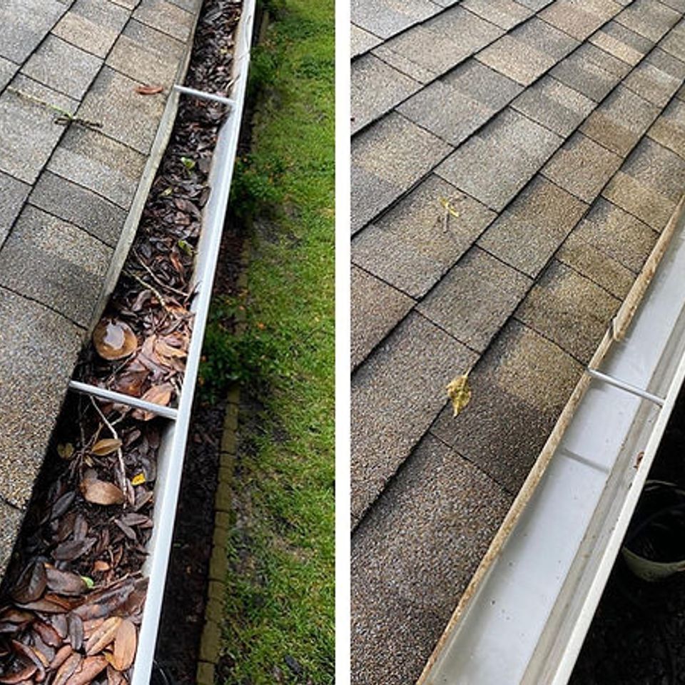 Gutter cleaning