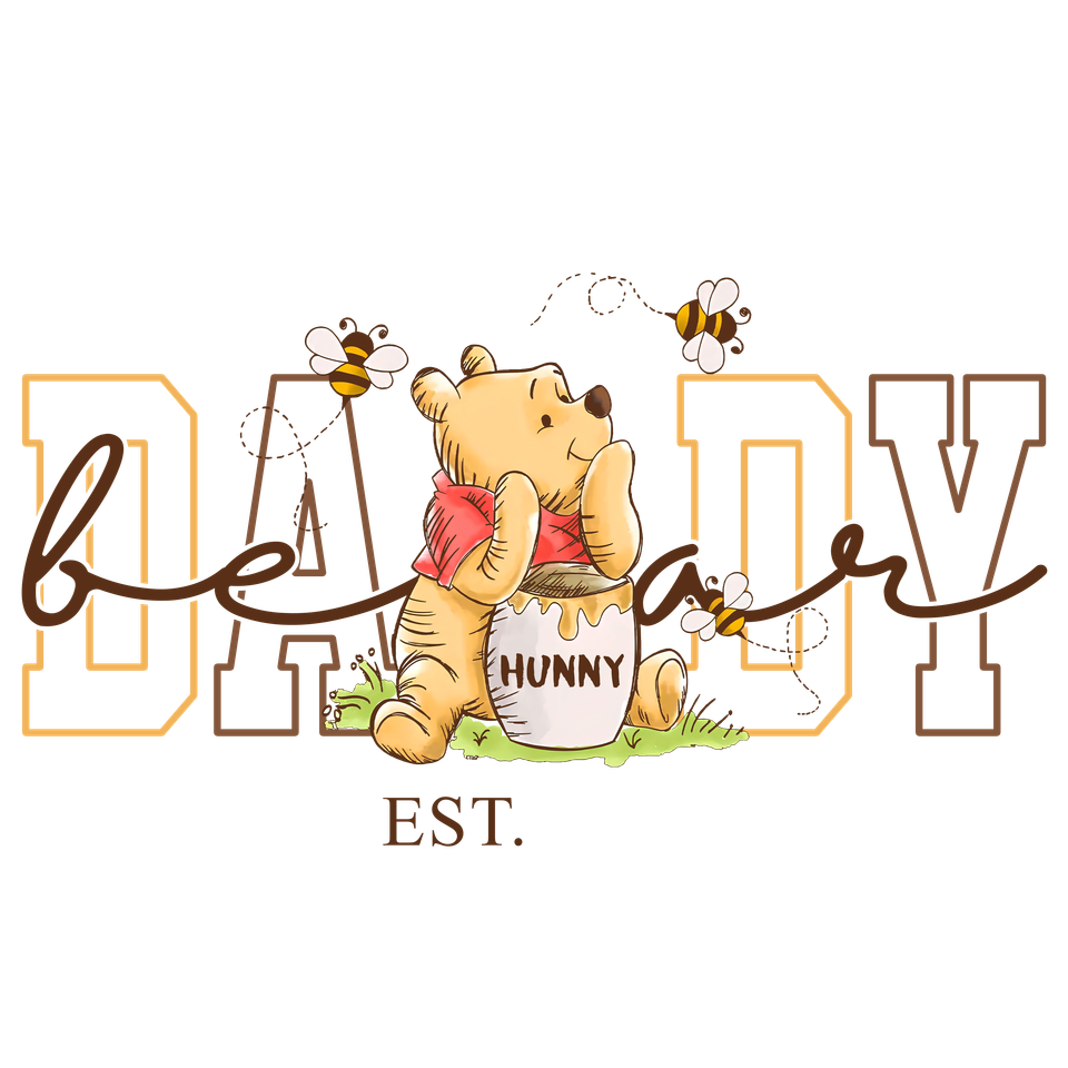 Bby   0136 baby   winnie the pooh daddy bear