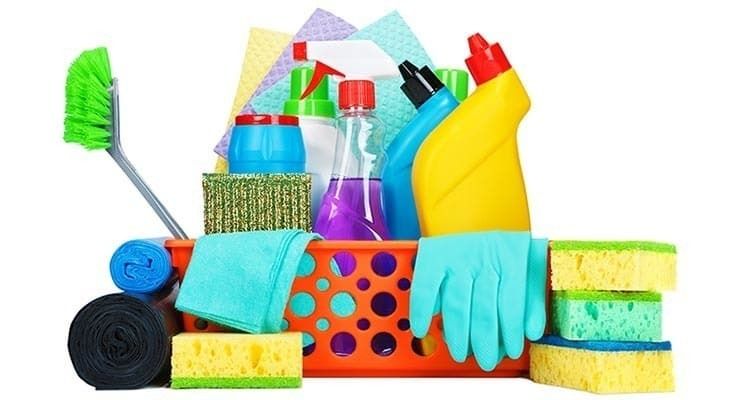 Cleaning supplies header