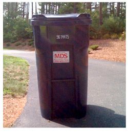 Molloy Disposal Services 96 gallon Trash bin