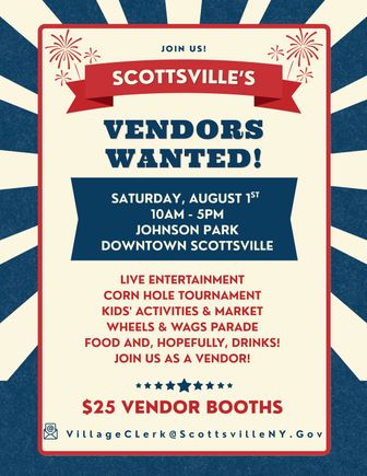 Vendors wanted