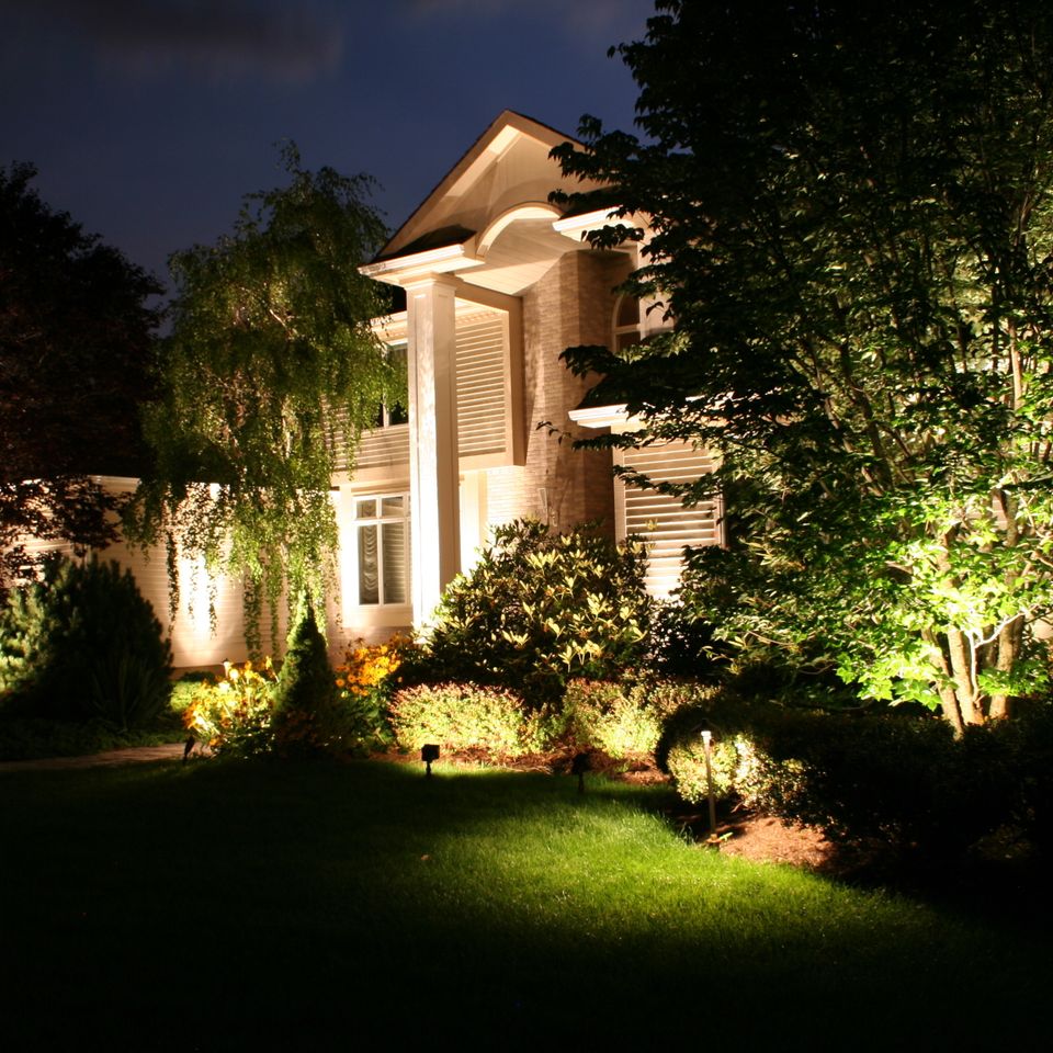 Images led landscape lighting kits