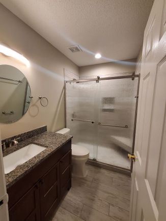 After bathroom remodel