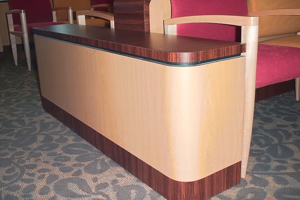 Long end table