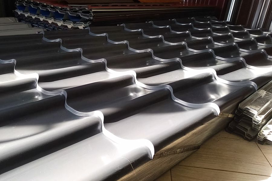 Bigstock sheets of metal in the warehou 336012955