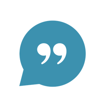 Quote bubble