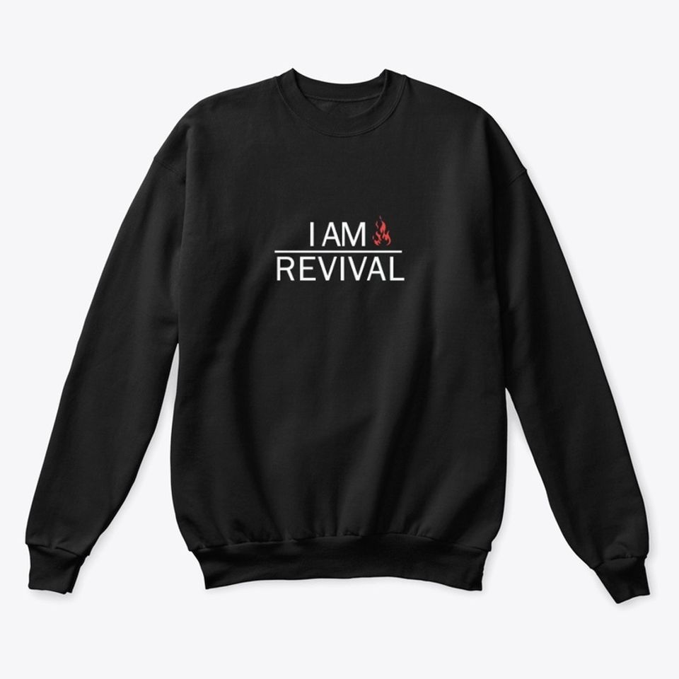 I am revival sweather black