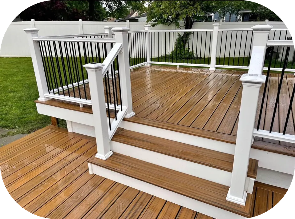 Trex deck in Maplewood NJ