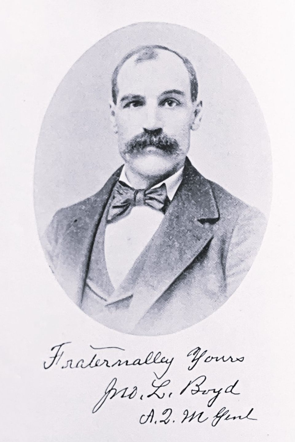 1896 photo   boyd   ass't qm gen.   from the 1896 dept. encampment journal