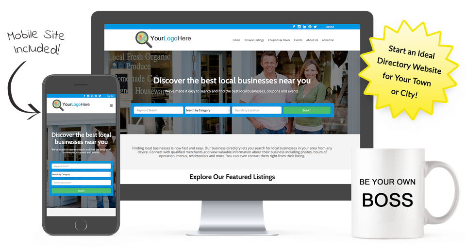 Start a directory website business