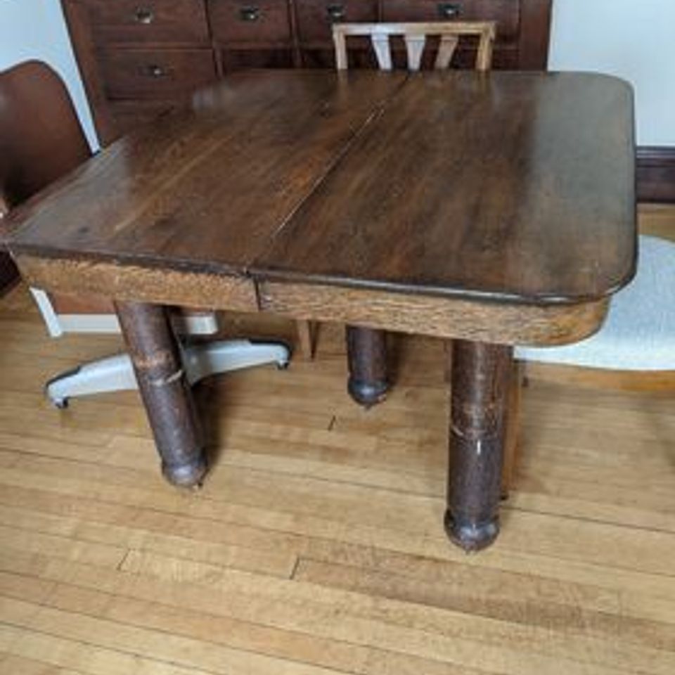 Before restoration of table nora