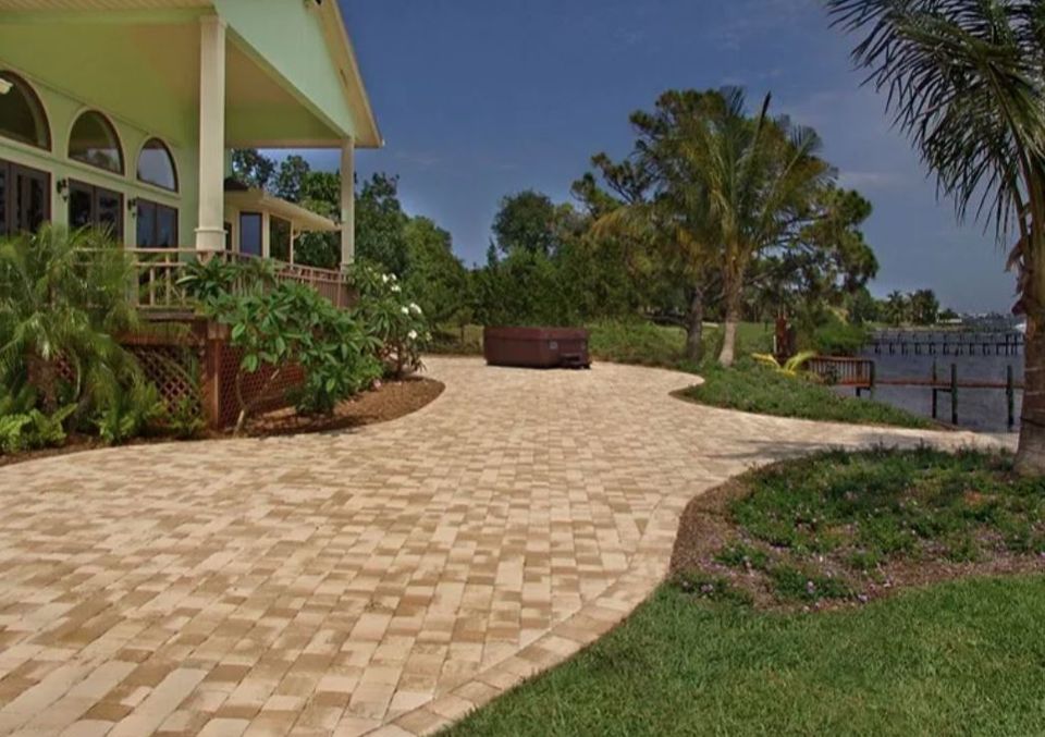 Brick Paver Walkway