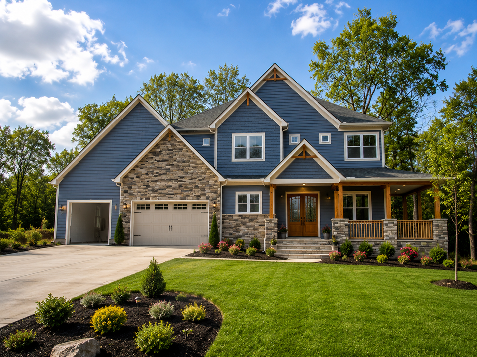 Home built in Catawba County by Hefner Construction
